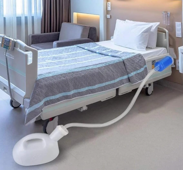 Orinal Portátil Unisex con Manguera Flexible 2L