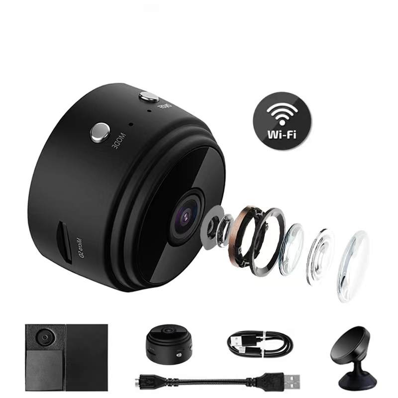 Mini Cámara WiFi con Visión Nocturna – Ideal para el Cuidado de Adultos Mayores